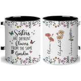 Personalized Customized Gifts For Sister Custom Name Coffee Mug 11Oz 15Oz