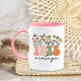 Personalized Initial Monogram Coffee Mugs - Birthday Gifts For Her, Women, Best Friend