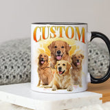 Personalized Gifts for Dog Lovers, Custom Image Photo & Name Coffee Mugs 11Oz