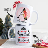 Personalized Customized Gift For Wife Init Letter Custom Coffee Mug 11Oz Mothers Day