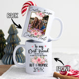 Personalized Customized Photo Mug For Bestie, Best Friends Custom Image Photo Coffee