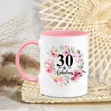 Personalized Monogram 30th 40th 50th... Birthday Coffee Mug 11Oz 15Oz