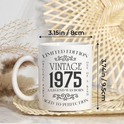Personalized Birthday Gifts For Dad Vintage Custom Coffee Mug 11Oz 15Oz
