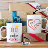 Personalized Grandma Fabulous Birthday Coffee Mug Gift 11Oz 15Oz