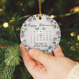 Personalized Retirement Ornament 2025 3D Inflated Effect Gift For Woman