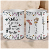 Personalized Customized Gifts For Sister Custom Name Coffee Mug 11Oz 15Oz