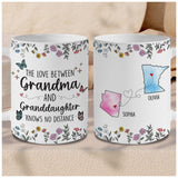 Personalized Choose States Names Coffee Mug Grandma And Granddaughter