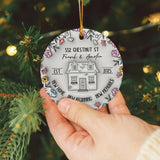 Personalized New Home Ornament 2025 Custom 3D Inflated Effect