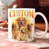 Personalized Gifts for Dog Lovers, Custom Image Photo & Name Coffee Mugs 11Oz