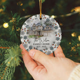 Personalized Custom Family Photo Ornament 2025 3D Inflated Effect