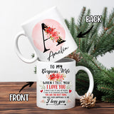 Personalized Customized Gift For Wife Init Letter Custom Coffee Mug 11Oz