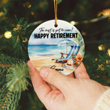 Personalized Retirement Ornament 2025