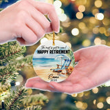 Personalized Retirement Ornament 2025