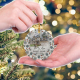 Personalized Custom Family Photo Ornament 2025 3D Inflated Effect
