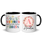 Retirement Gift For Woman Personalized Init Retire Coffee Mug 11Oz