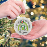 Personalized Teacher Christmas Ornament 3D Inflated Effect