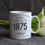 Personalized Vintage Birthday Gifts For Dad Grandpa Custom Coffee Mug 11Oz 15Oz