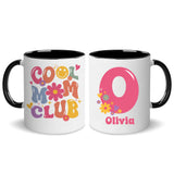 Personalized Mothers Day Gifts Coffee Mugs For Women, Init Letter Custom Mug 11Oz 15Oz