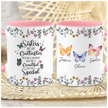 Personalized Sister Custom Name Coffee Mugs 11Oz 15Oz Birthday Christmas