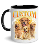 Personalized Gifts for Dog Lovers, Custom Image Photo & Name Coffee Mugs 11Oz
