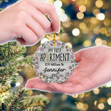 Personalized My First Apartment Ornament, Personalized First Apartment