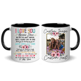 Personalized Customized Photo Mug For Bestie Custom Image Photo Coffee Mugs 11Oz