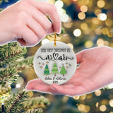 Personalized First Christmas Married Ornament 2025 3D Inflated Effect