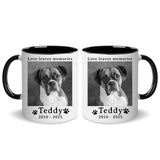 Personalized Custom Image Memorial Dog Coffee Mugs 11Oz Photo & Name