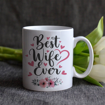 Personalized Wife Coffee Mug Vintage 11Oz 15Oz Custom Year