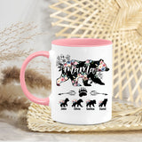 Personalized Init Letter Monogram Birthday Gifts For Mom From Daughters, Son,Kids Coffee