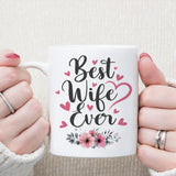 Personalized Wife Coffee Mug Vintage 11Oz 15Oz Custom Year