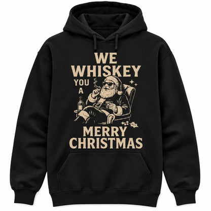 We Whiskey You a Merry Christmas Funny T Shirt