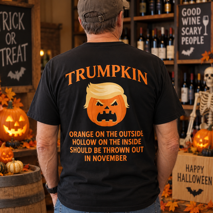 Trumpkin Funny Pumpkin Halloween Sweatshirt & Hoodie, Spooky Season Fall Shirt