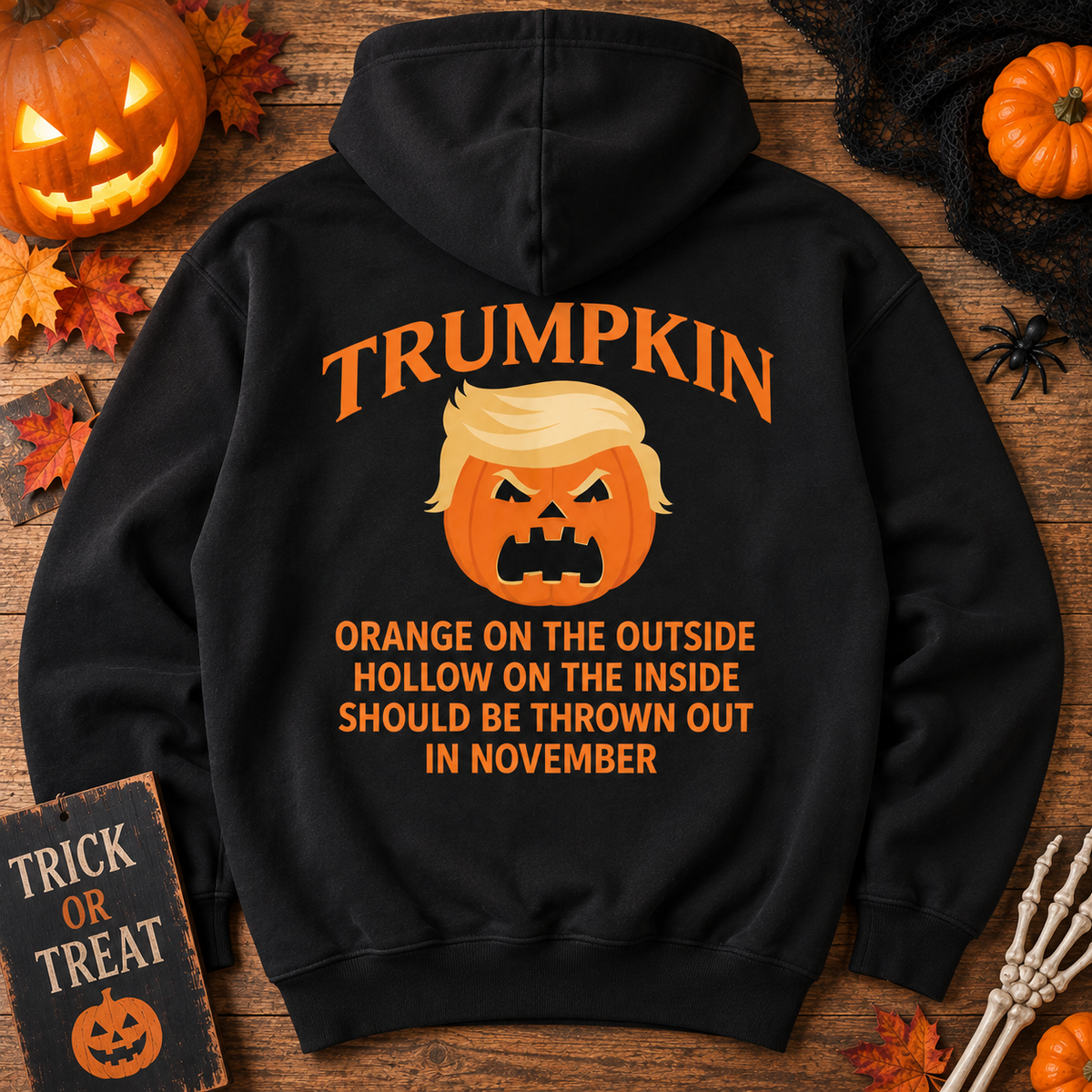 Trumpkin Halloween Shirt – Funny Pumpkin Tee