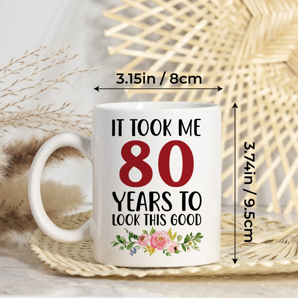 Personalized Grandma Coffee Mug Birthday Christmas Gift