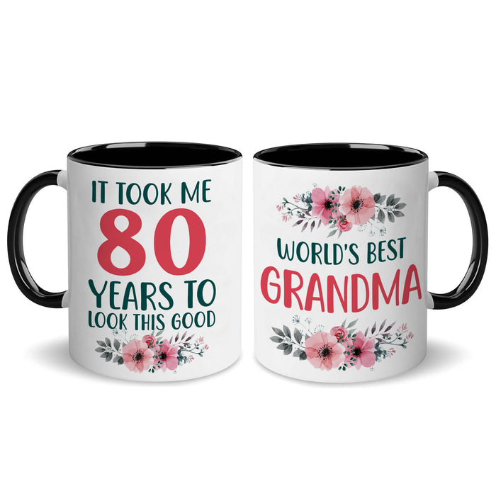 Personalized Grandma Birthday Gifts Coffee Mug 11Oz 15Oz