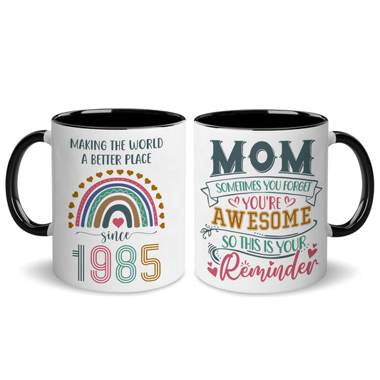 Personalized Mom Mama Mommy Birthday Coffee Mug