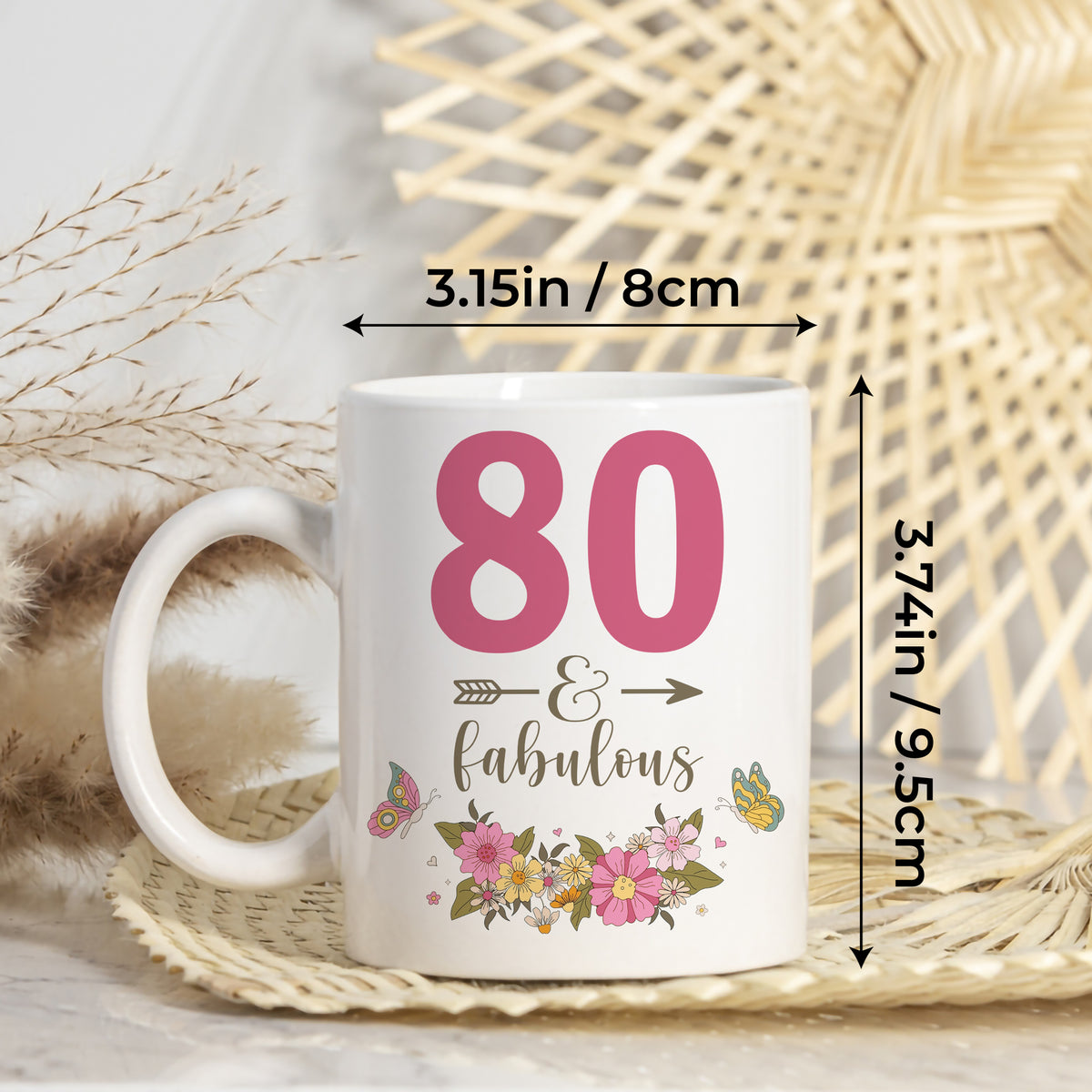 Personalized Mom Grandma Women Coffee Mug Birthday Christmas