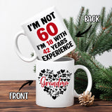 Personalized Mom Grandma Birthday Coffee Mug Custom Year Old