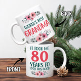Personalized Grandma Birthday Gifts Coffee Mug 11Oz 15Oz