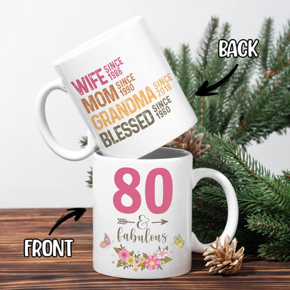 Personalized Mom Grandma Women Coffee Mug Birthday Christmas