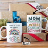 Personalized Mom Mama Mommy Birthday Coffee Mug