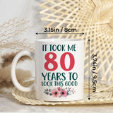 Personalized Grandma Birthday Gifts Coffee Mug 11Oz 15Oz
