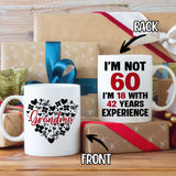 Personalized Mom Grandma Birthday Coffee Mug Custom Year Old