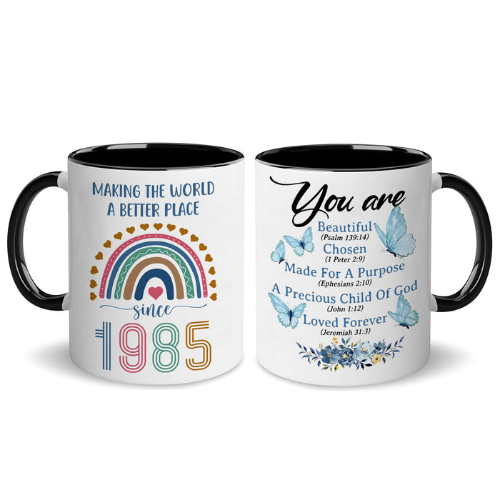 Personalized Birthday Christian Women Gifts Coffee Mug 11Oz 15Oz