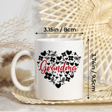 Personalized Mom Grandma Birthday Coffee Mug Custom Year Old
