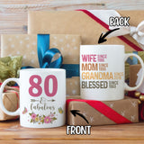 Personalized Mom Grandma Women Coffee Mug Birthday Christmas