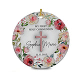Personalized Christian Holy Communion Custom 3D Inflated Effect Ornament