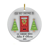Personalized New Home Ornament 2025 3D Inflated Effect