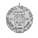 Personalized New Home Ornament 2025 Custom 3D Inflated Effect